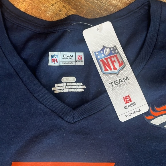 Russell Wilson ladies size medium Broncos licensed NFL v-necked T -shirt - Picture 3 of 4